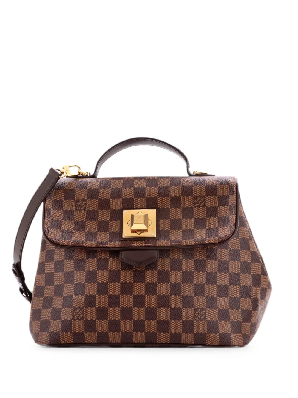 Louis Vuitton Pre-Owned Borsa a tracolla Bergamo Damier MM - Marrone