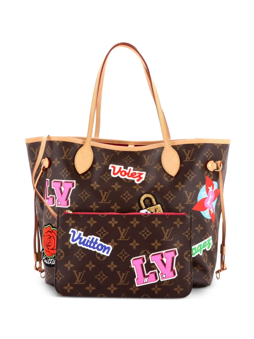 Louis Vuitton Pre-Owned Borsa tote Neverfull NM Limited Edition - Marrone