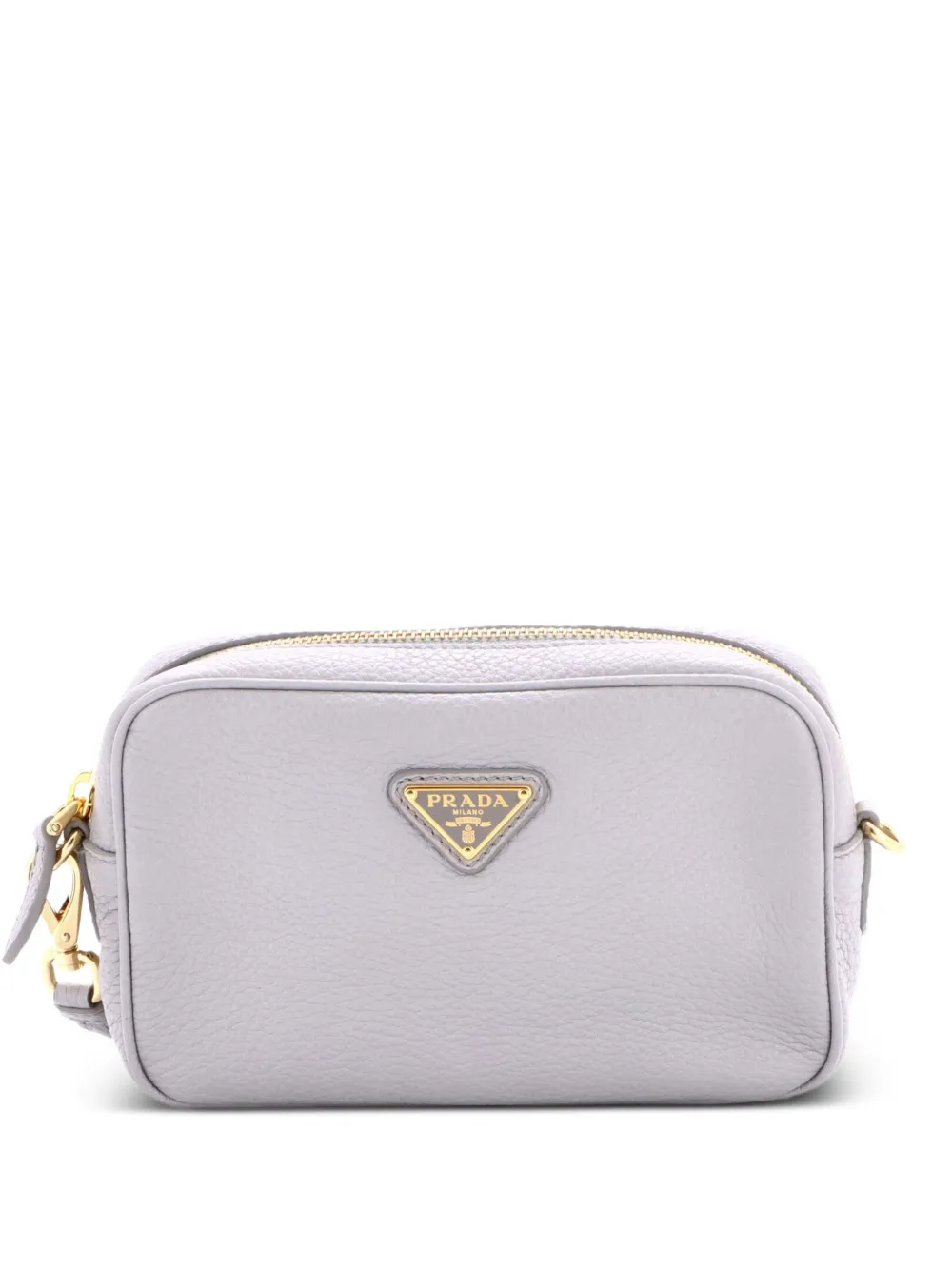 Prada Pre-Owned Borsa a tracolla mini in pelle di vitello - Grigio