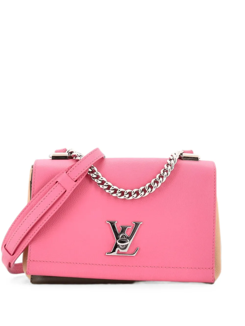 Louis Vuitton Pre-Owned Borsa a mano Lockme II BB in pelle con tracolla - Verde