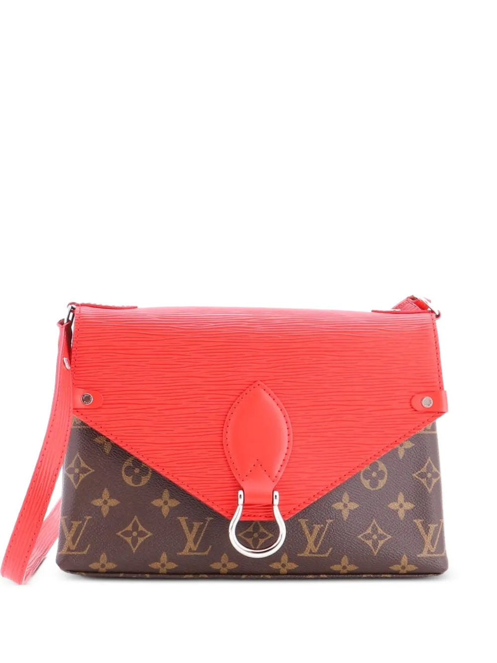 Louis Vuitton Pre-Owned Saint Michel Schultertasche mit Monogramm - Braun