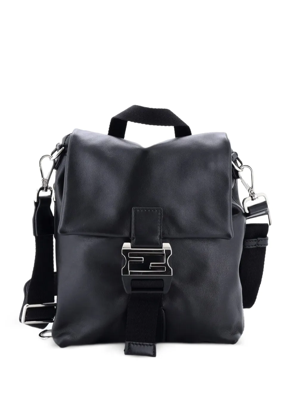 Fendi Pre-Owned Kleine Flux Umhängetasche - Schwarz