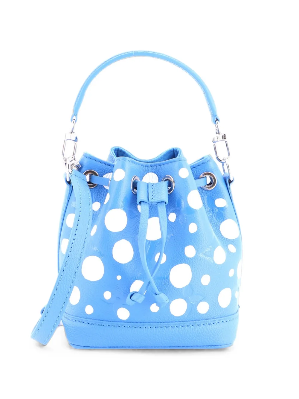 Louis Vuitton Pre-Owned NeoNoe Handbag Yayoi Kusama Infinity Dots Monogram Empreinte Giant Nano bucket bag - Blue