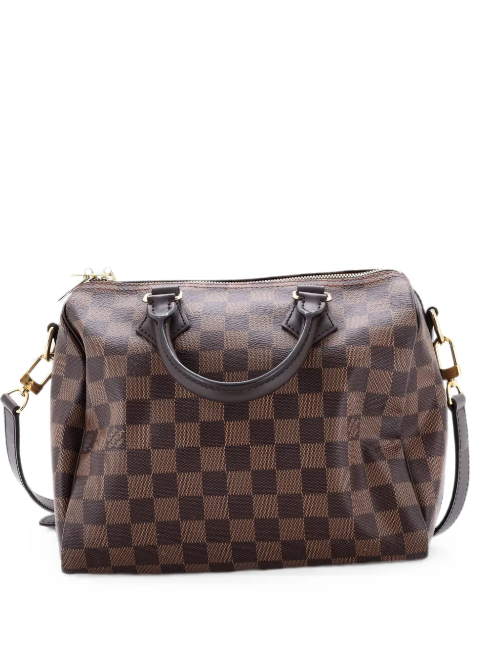 Louis Vuitton Pre-Owned Speedy Bandouliere Bag Damier 25 satchel - Brown