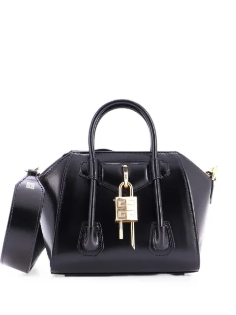 Givenchy Pre-Owned Antigona Lock Bag Leather Mini crossbody bag