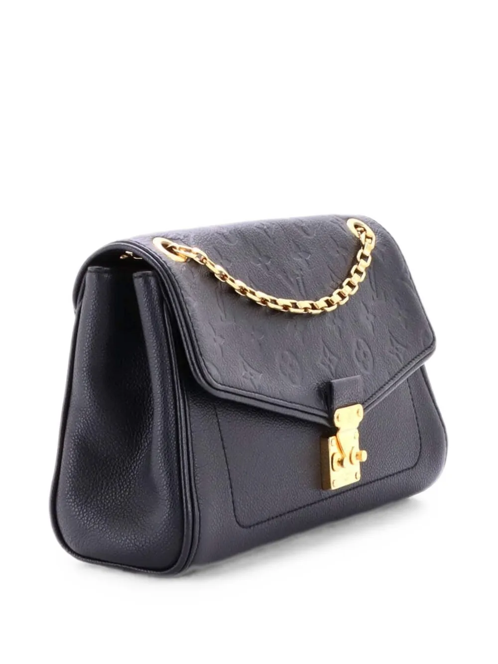 Louis Vuitton Pre-Owned Saint Germain Handbag Monogram Empreinte Leather PM shoulder bag - Black