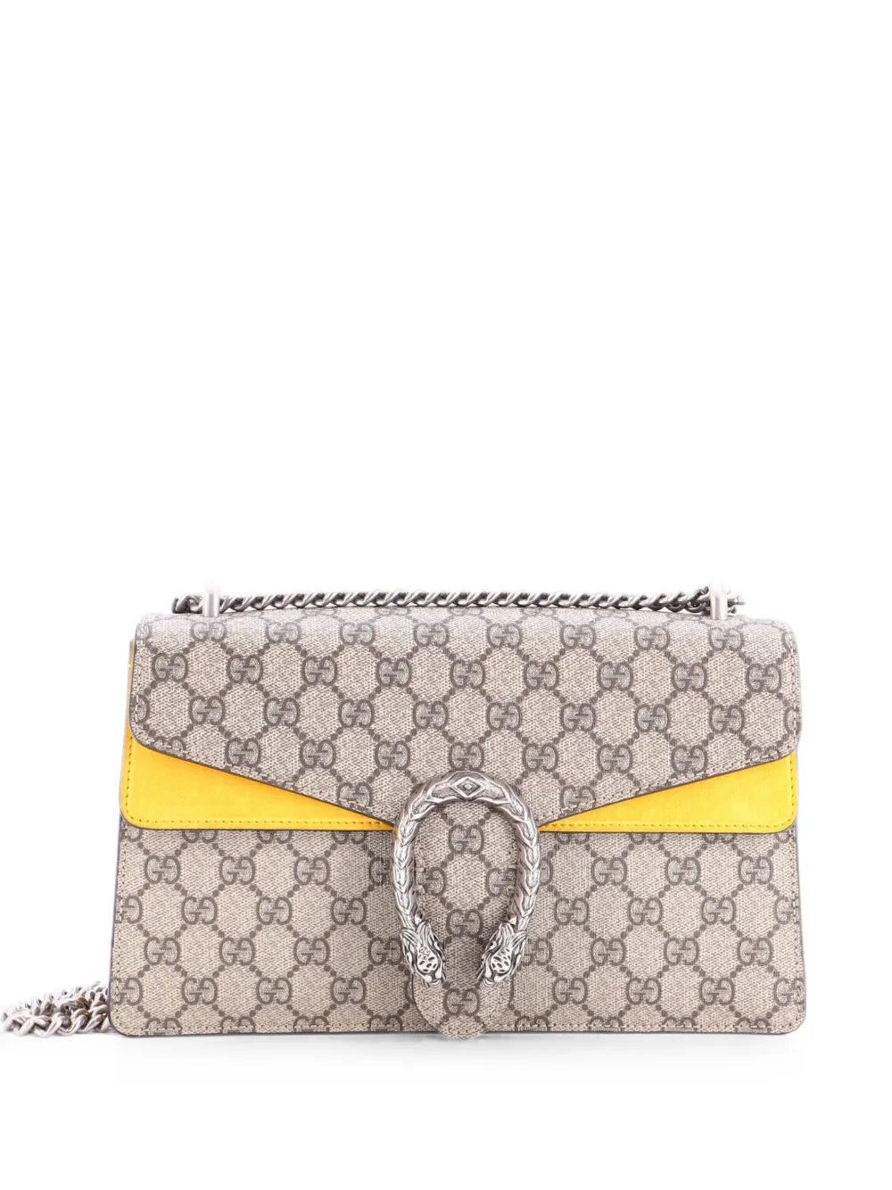 Gucci Pre-Owned Dionysus Bag GG Coated Canvas Small shoulder bag - Brown