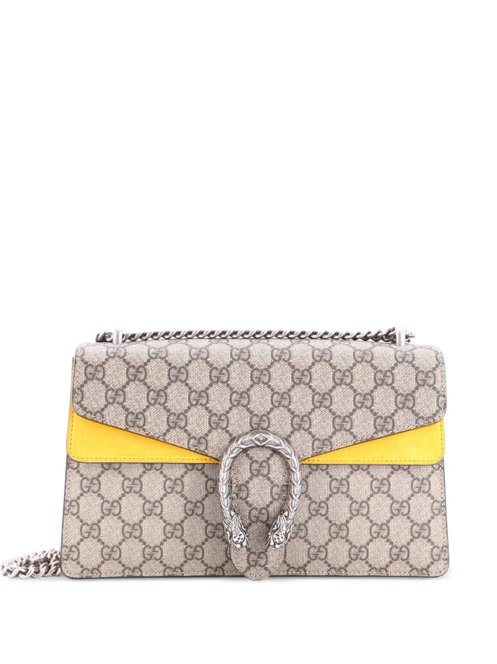 Gucci Pre-Owned Borsa a spalla Dionysus piccola in tela cerata GG - Marrone