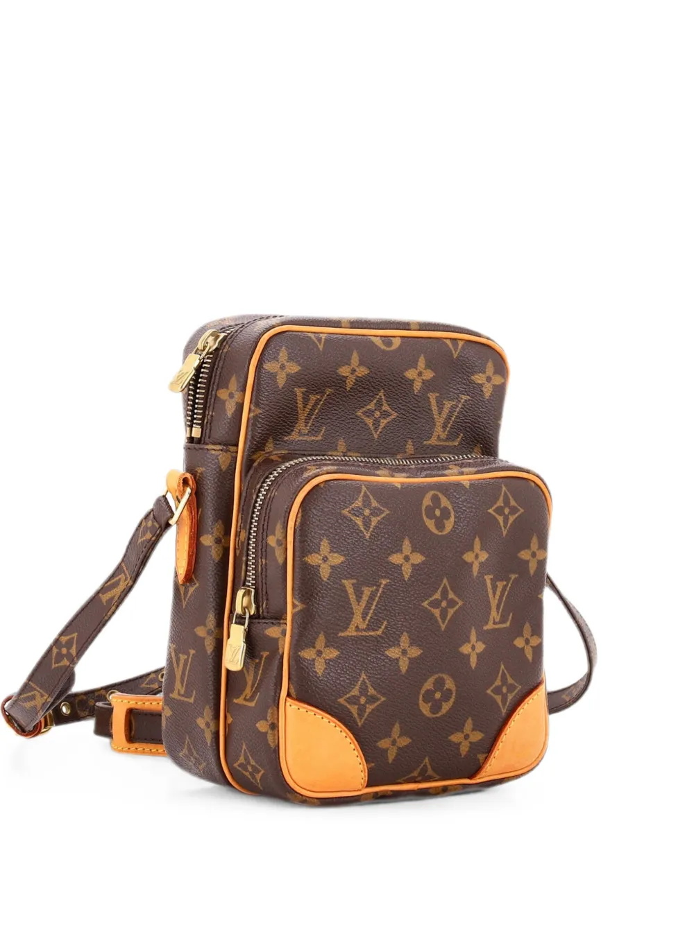 Louis Vuitton Pre-Owned Amazone Canvas-Umhängetasche - Braun