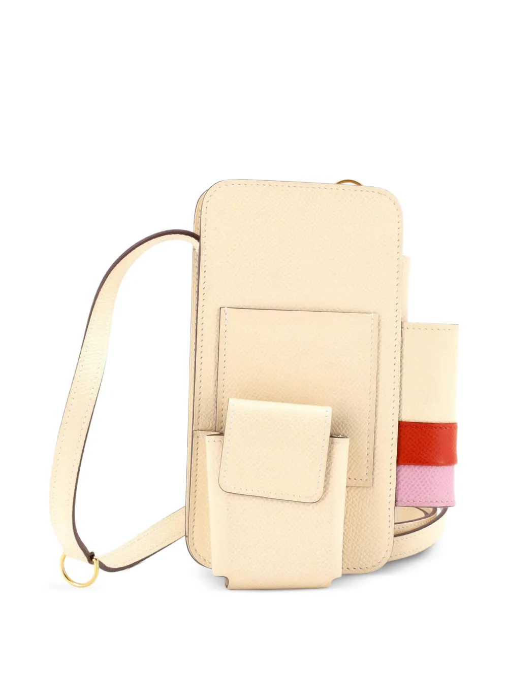 Hermès Pre-Owned Pouch per smartphone Hermesway in pelle Epsom con tracolla - Toni neutri