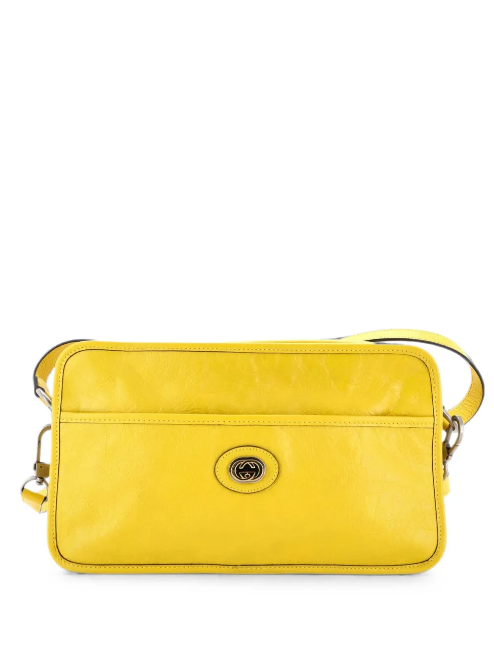 Gucci Pre-Owned Borsa a tracolla Morpheus con manico - Giallo