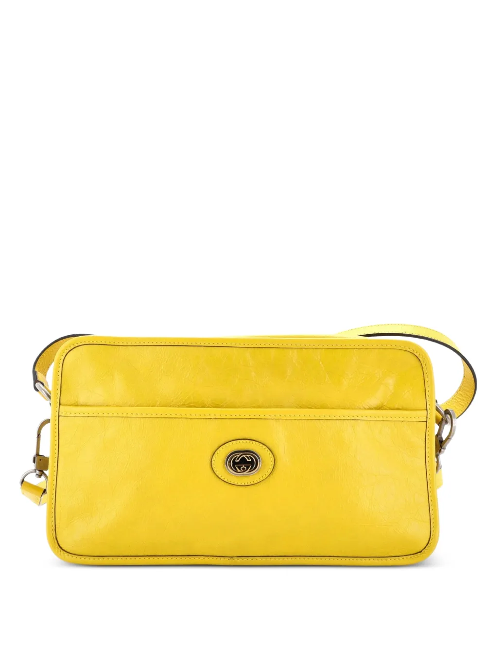 Gucci Pre-Owned Borsa a tracolla Morpheus con manico - Giallo