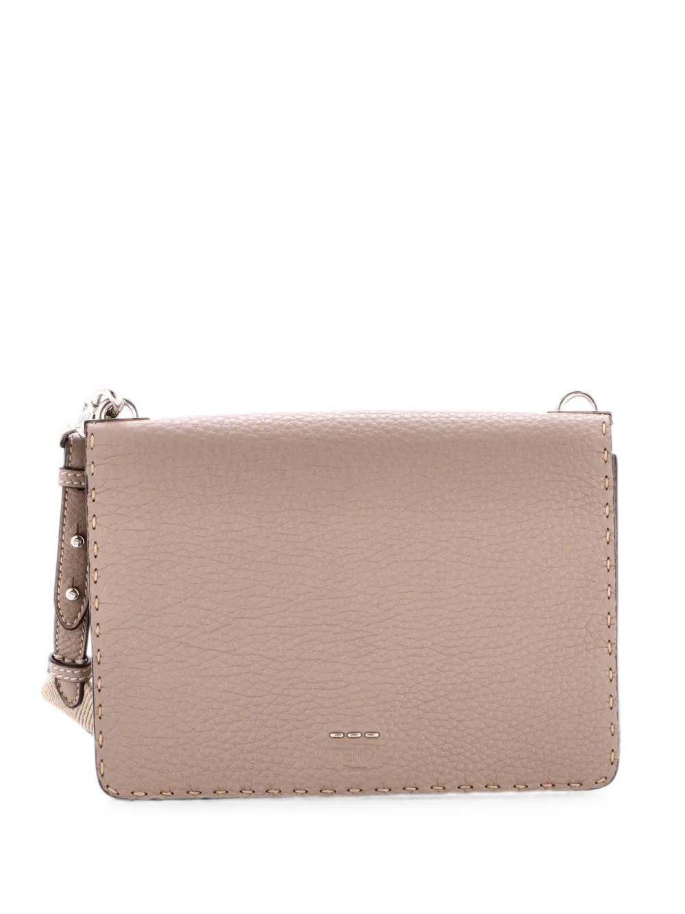 Fendi Pre-Owned Borsa a tracolla Selleria piccola - Marrone