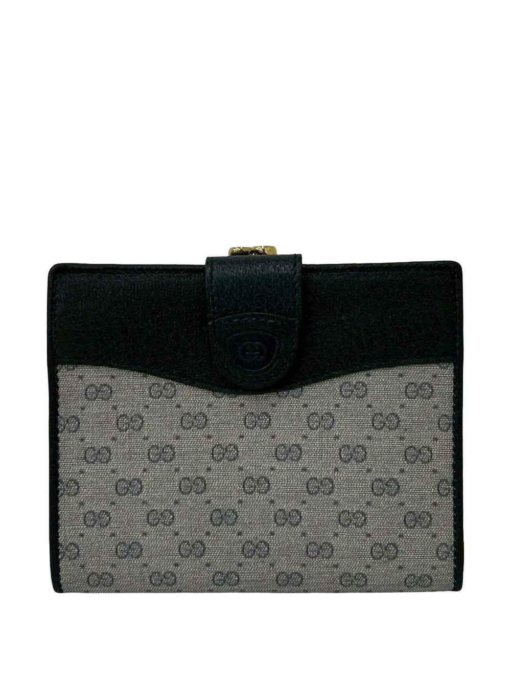 Gucci Pre-Owned Portafoglio bi-fold Micro GG Supreme XX secolo - Toni neutri