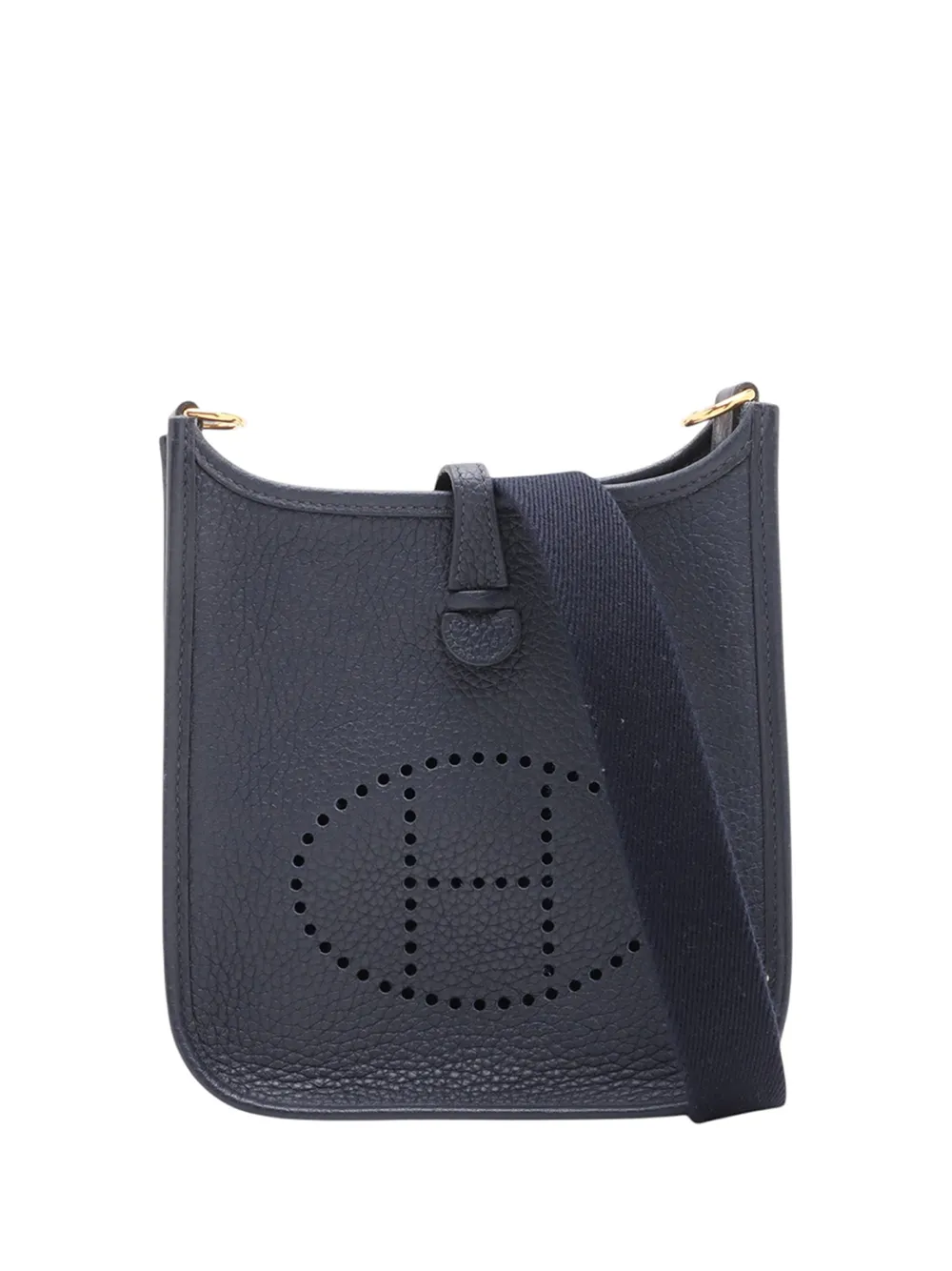 Hermès Pre-Owned Borsa a tracolla Evelyne 16 TPM in pelle Clemence 2025 - Blu