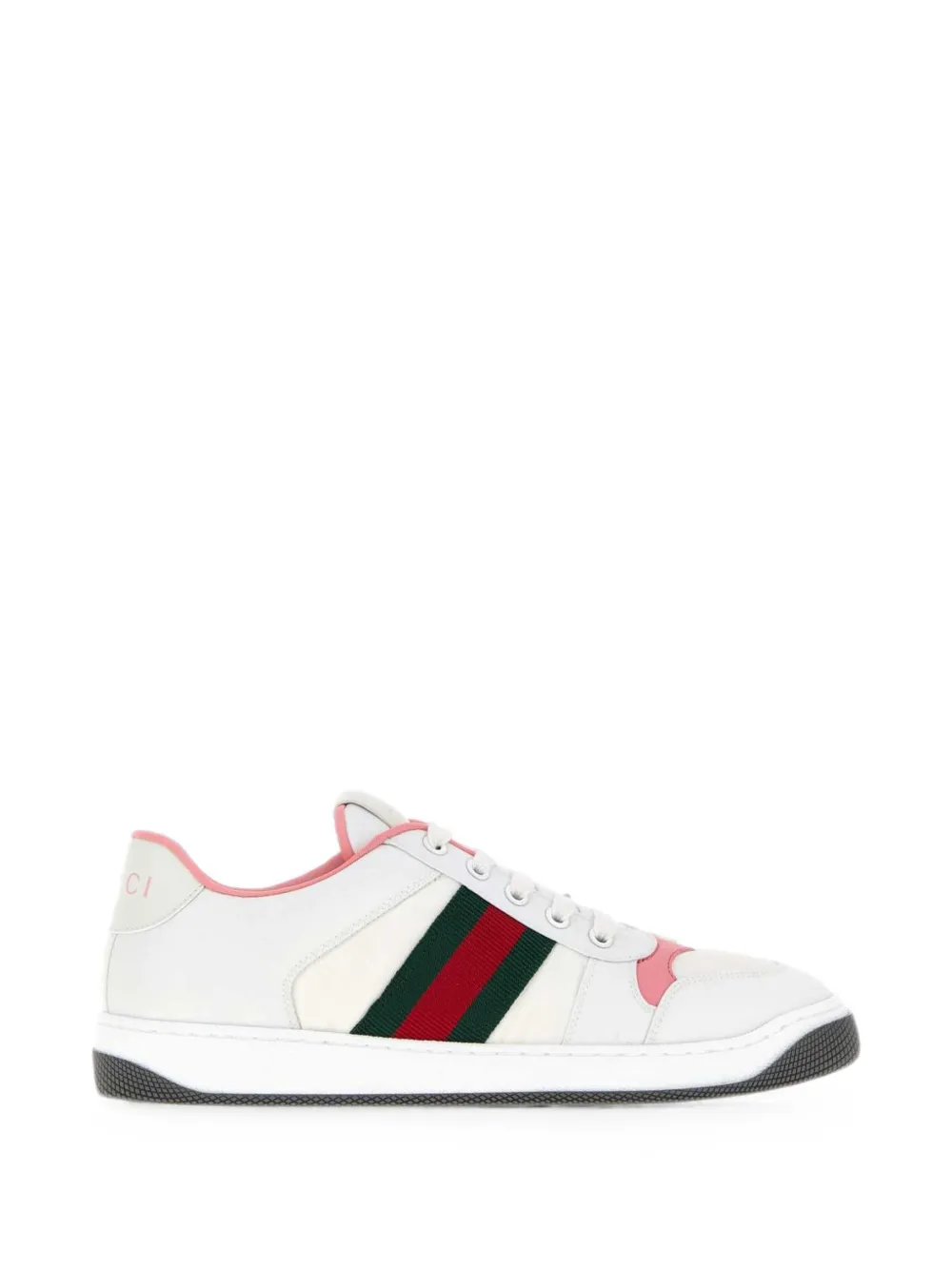 Gucci Screener Web-stripe sneakers Wit