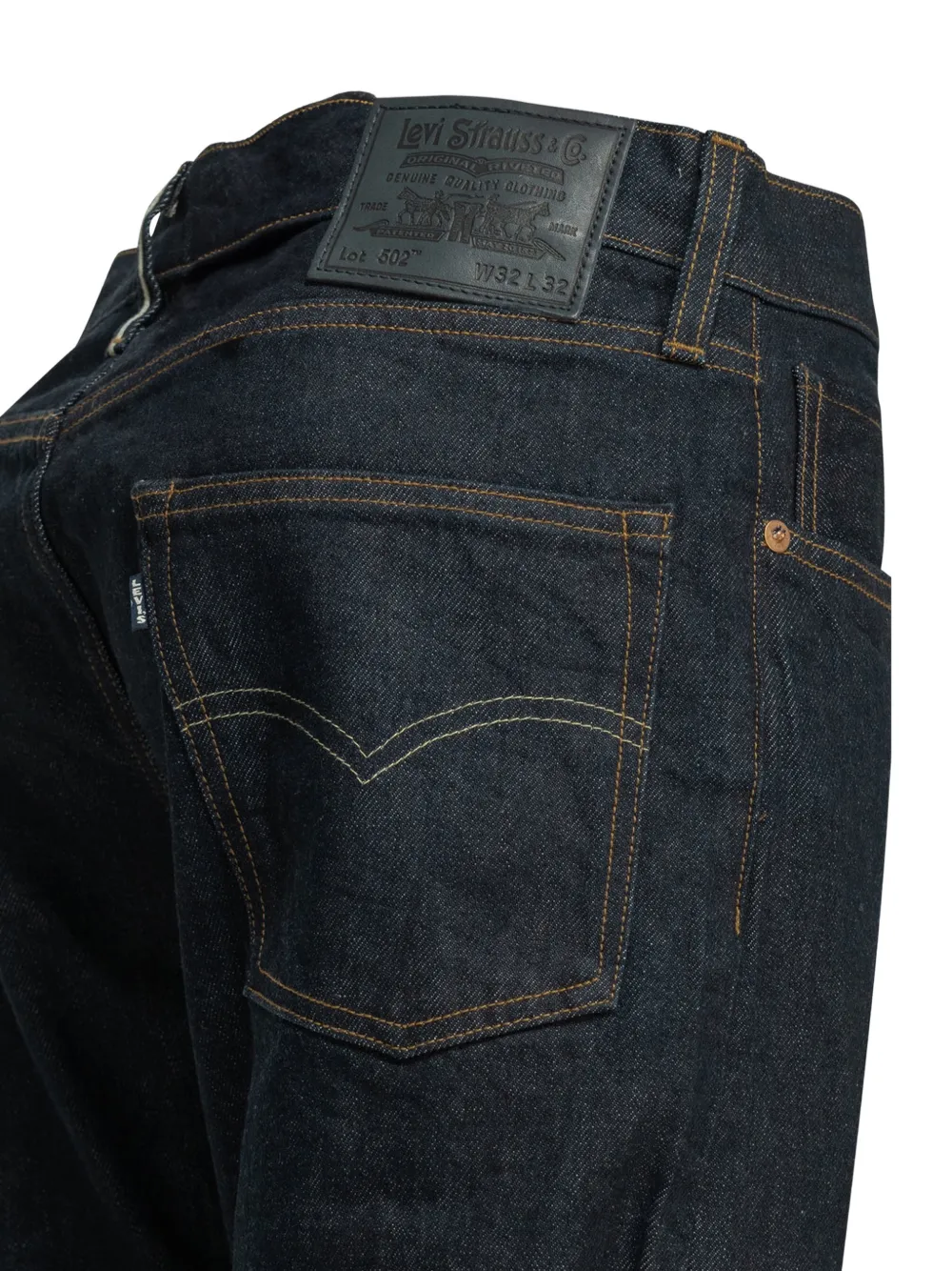 Levi's 502 jeans met riemlussen Blauw