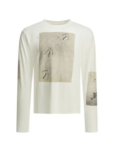 KAPITAL graphic-print long-sleeves T-shirt