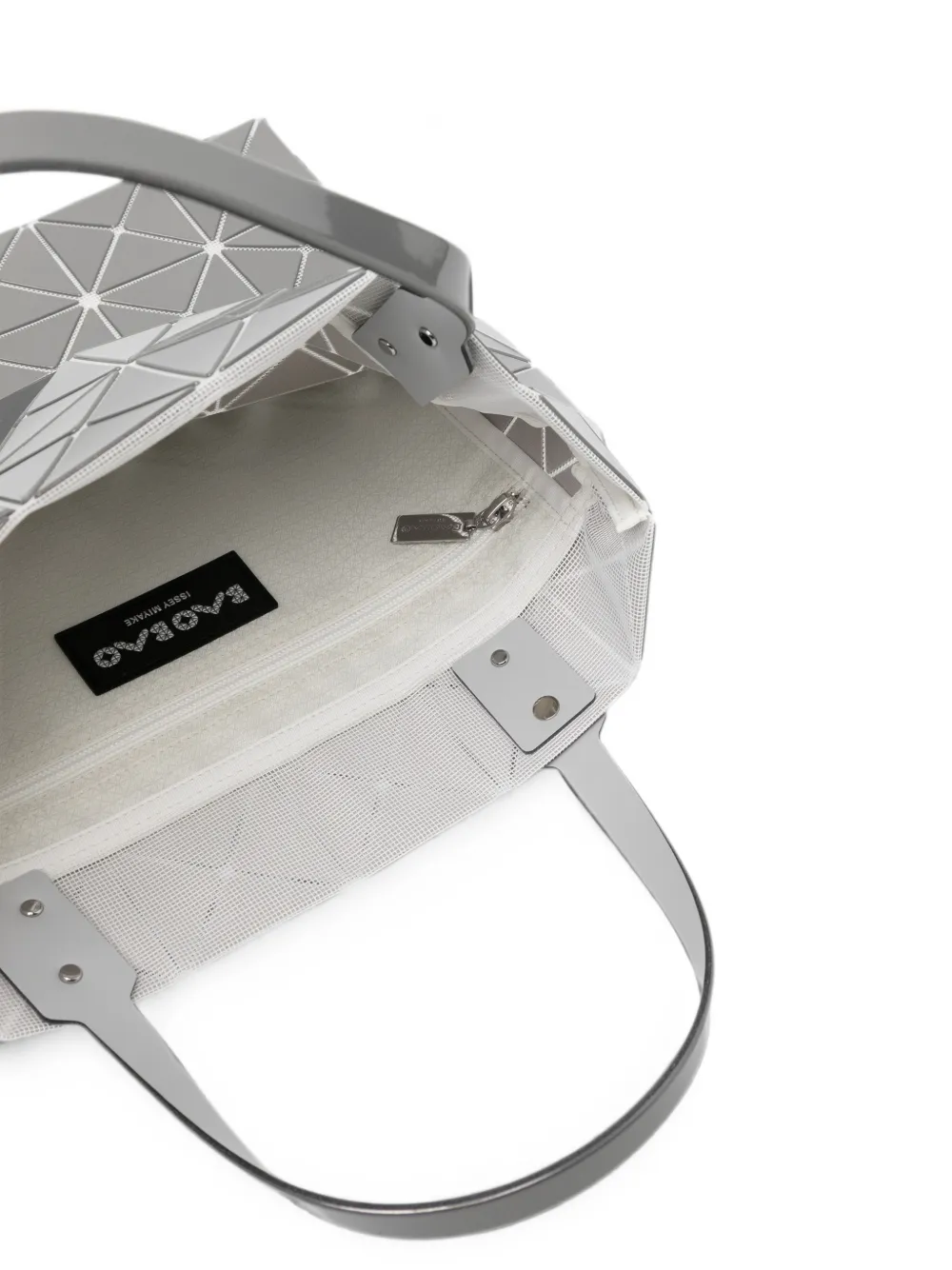Bao Issey Miyake Lucent metallic shopper Grijs