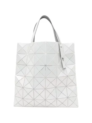 Bao Bao Issey Miyake Prism metallic-finish Tote Bag | Silver