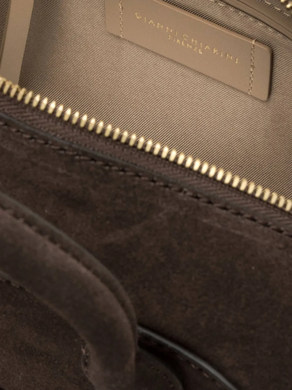 GIANNI CHIARINI Suède shopper Bruin