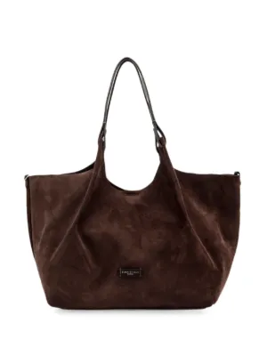 GIANNI CHIARINI ハンドバッグ スエード GIANNI CHIARINI Era スエードハンドバッグ | レッド | FARFETCH JP