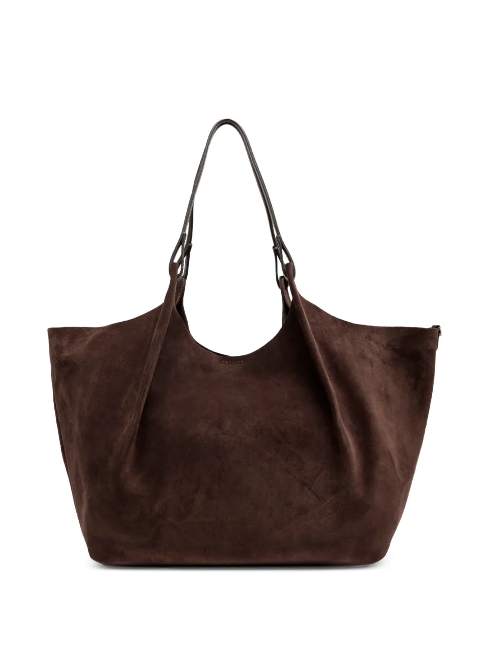 GIANNI CHIARINI Dua grote schoudertas Bruin