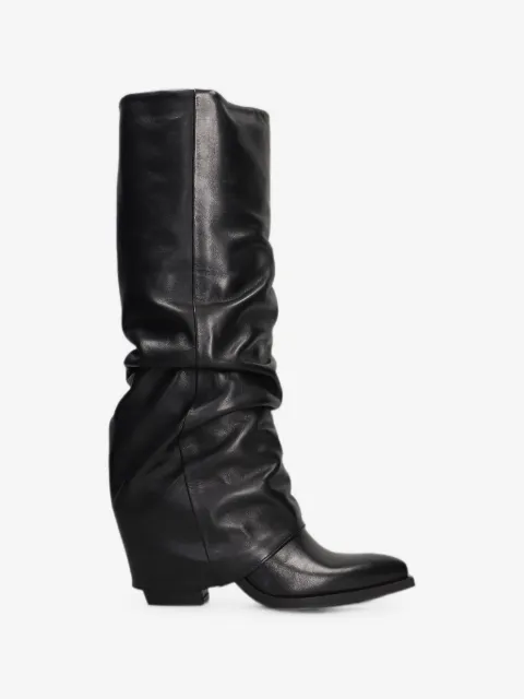Metisse slouchy pointed-toe boots