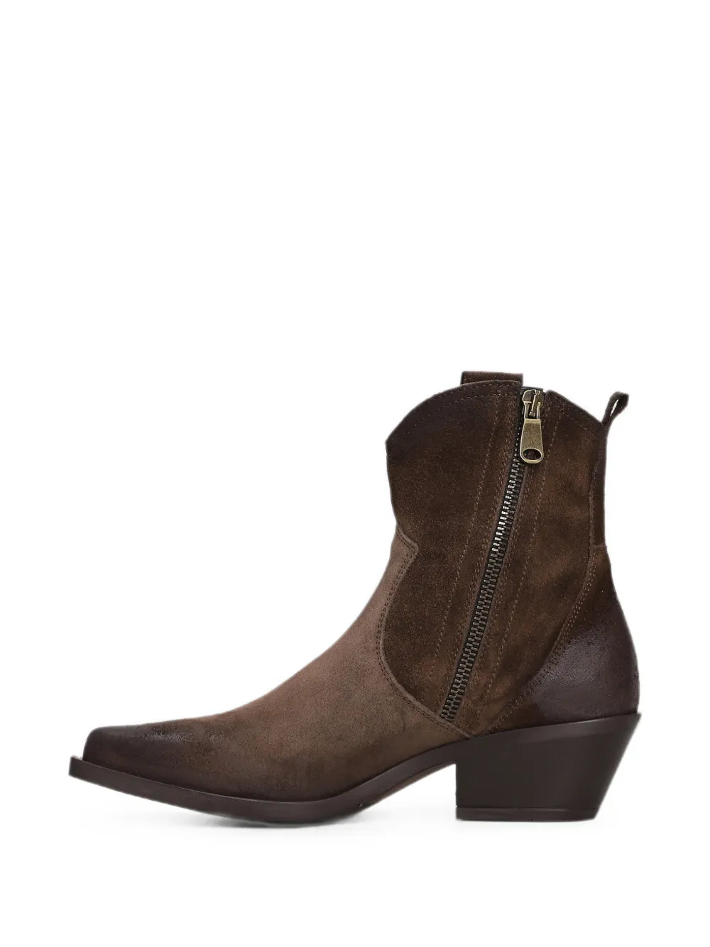 Metisse suede ankle boots Bruin