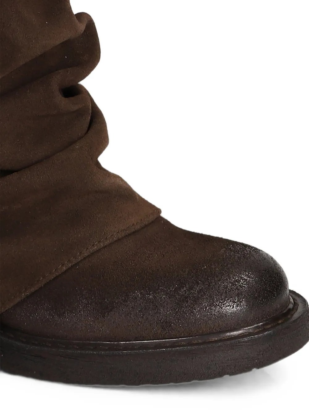 Metisse slouchy-effect distressed-finish boots Bruin