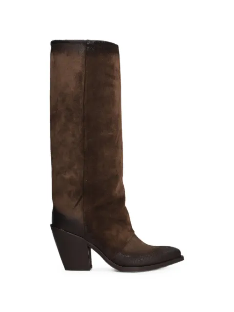Metisse Texan knee-high suede boots