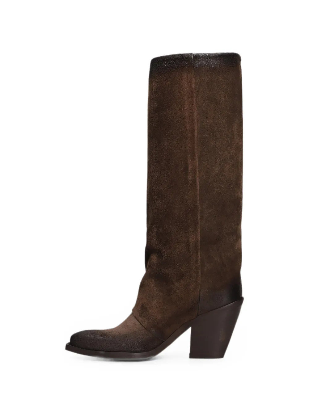 Metisse Texan knee-high suede boots Bruin