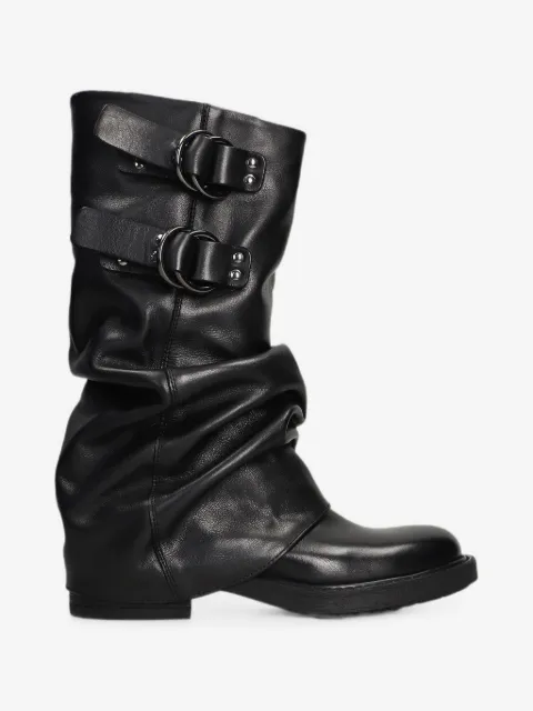 Metisse buckle-fastening boots