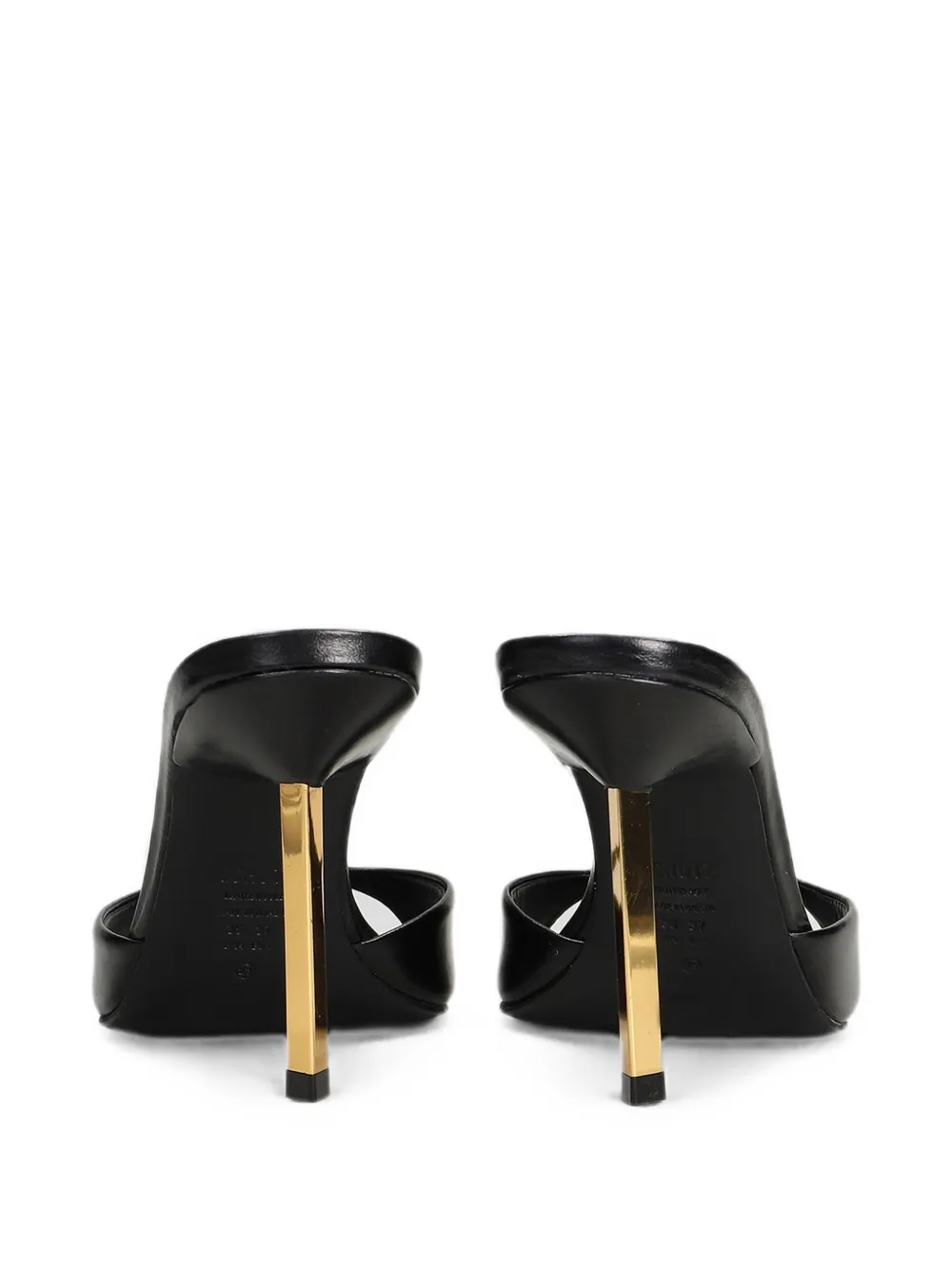 Schutz Stiletto sandalen Zwart