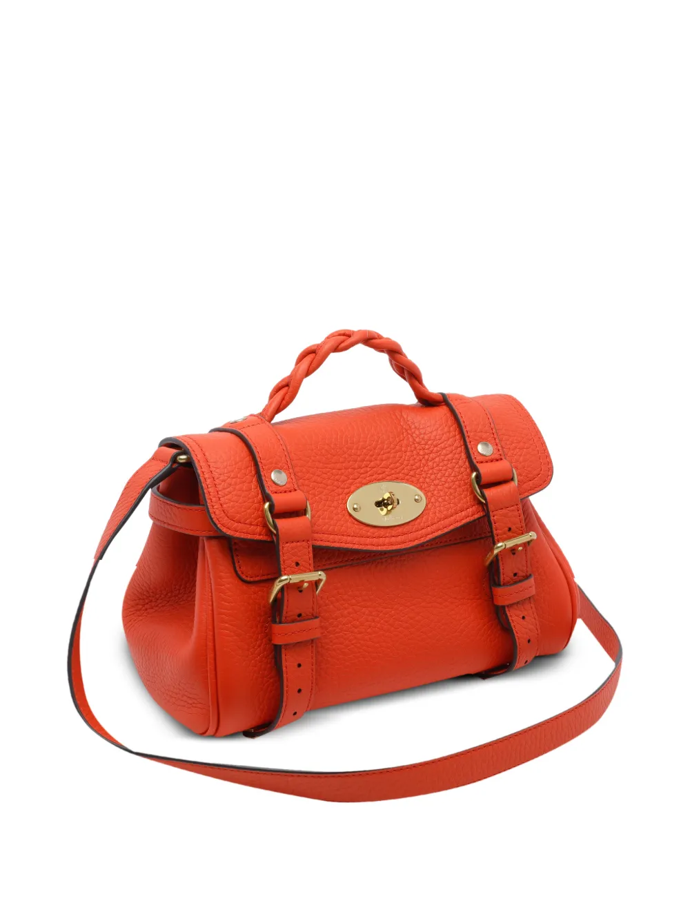 Mulberry Alexa leren shopper Oranje