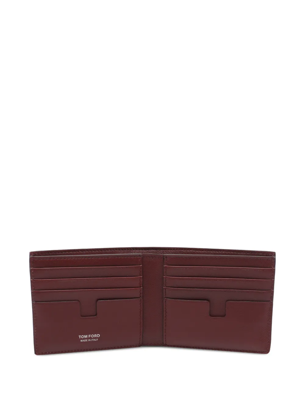 TOM FORD Leren portemonnee Rood