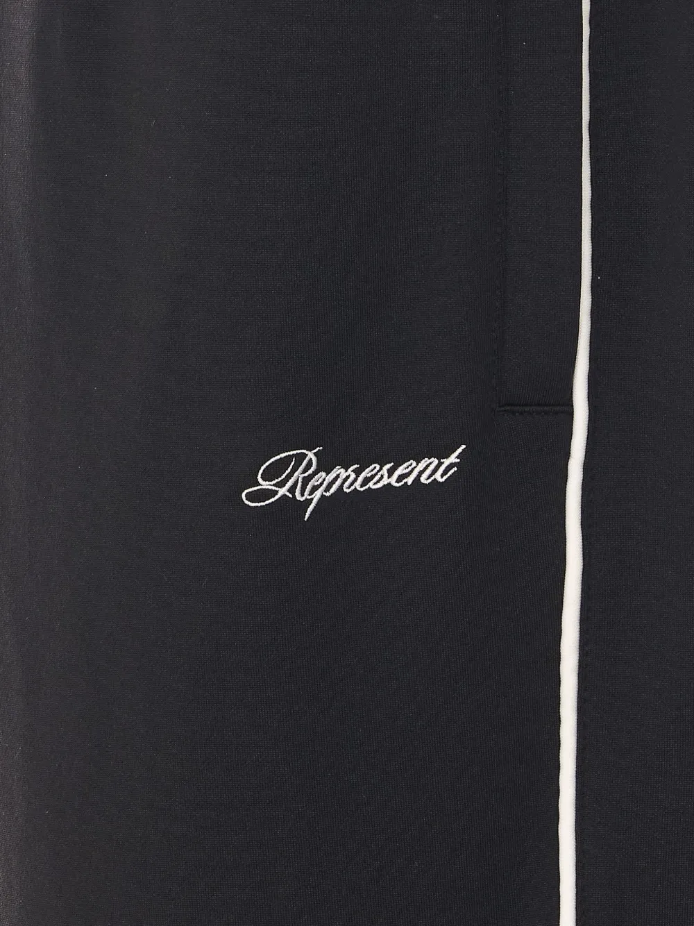 Represent Trainingsbroek met geborduurd logo Zwart