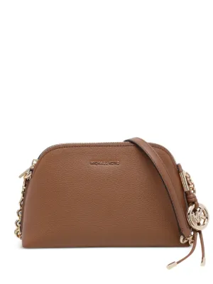 MICHAEL KORS ショルダーバッグ ブラウン Michael Kors レザー ショルダーバッグ | ブラウン | FARFETCH JP