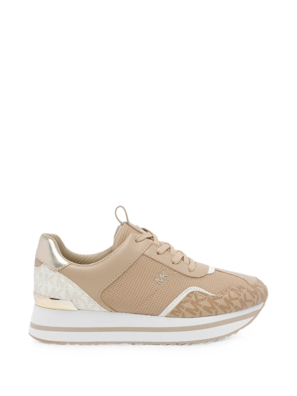 Michael Kors Raina logo-print sneakers Beige