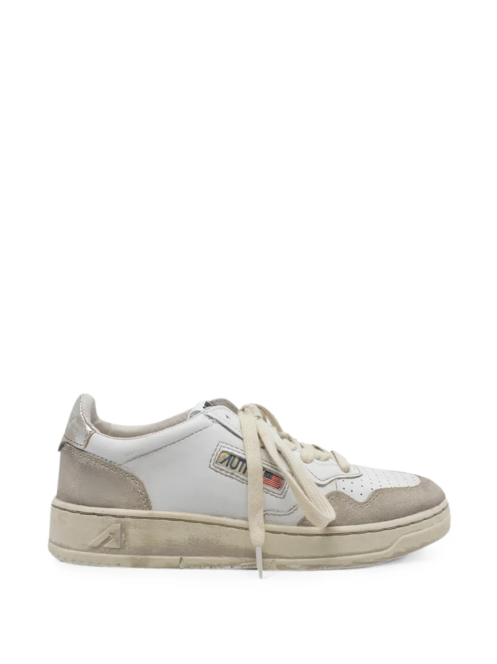 Autry Super Vintage Medalist Low sneakers Wit