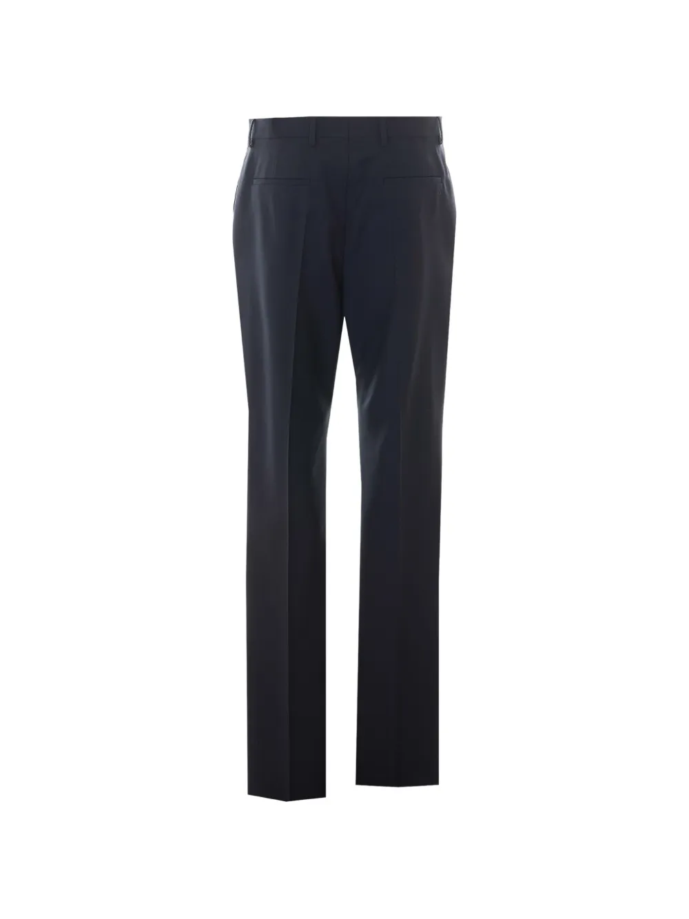 Valentino Garavani Pantalon met geborduurd logo Blauw