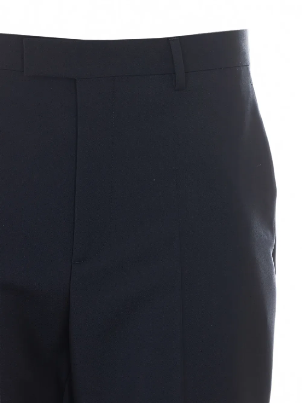 Valentino Garavani Pantalon met geborduurd logo Blauw
