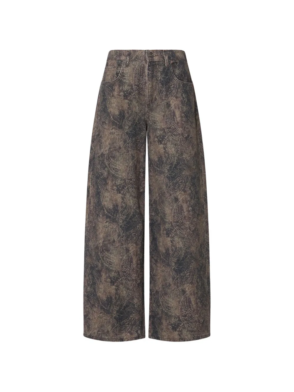 LIU JO Jeans a gamba ampia - Marrone