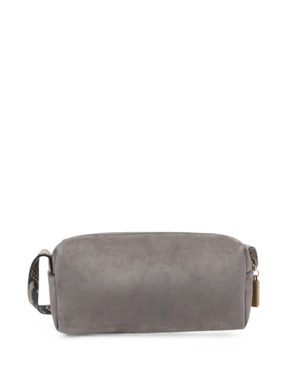  Khaite Mini Kye Python-print Mini Shoulder Bag - Marrón 