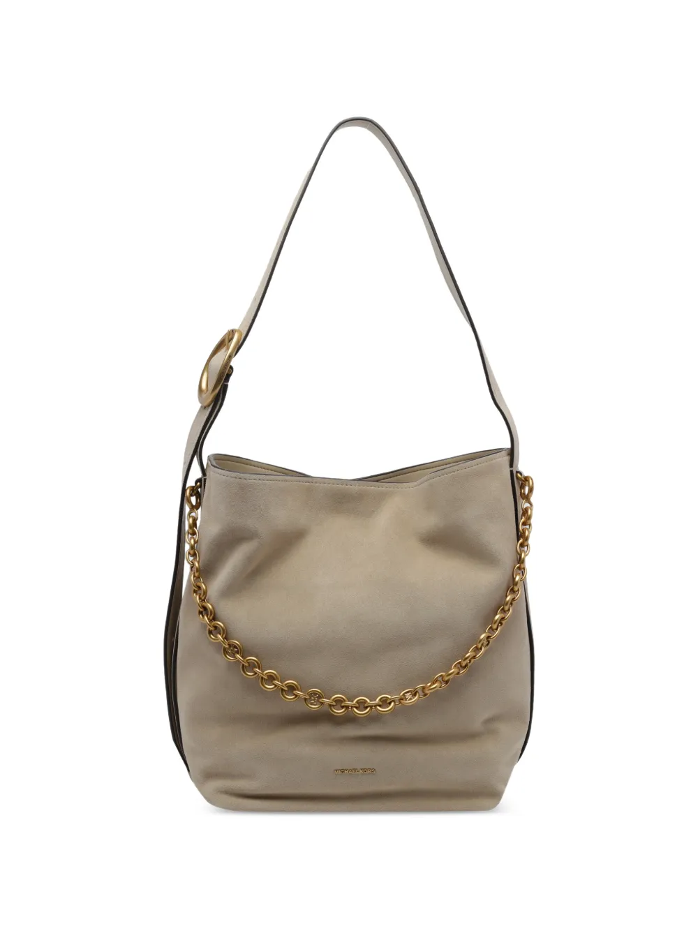 Michael Michael Kors Borsa a spalla Nolita in pelle scamosciata - Toni neutri