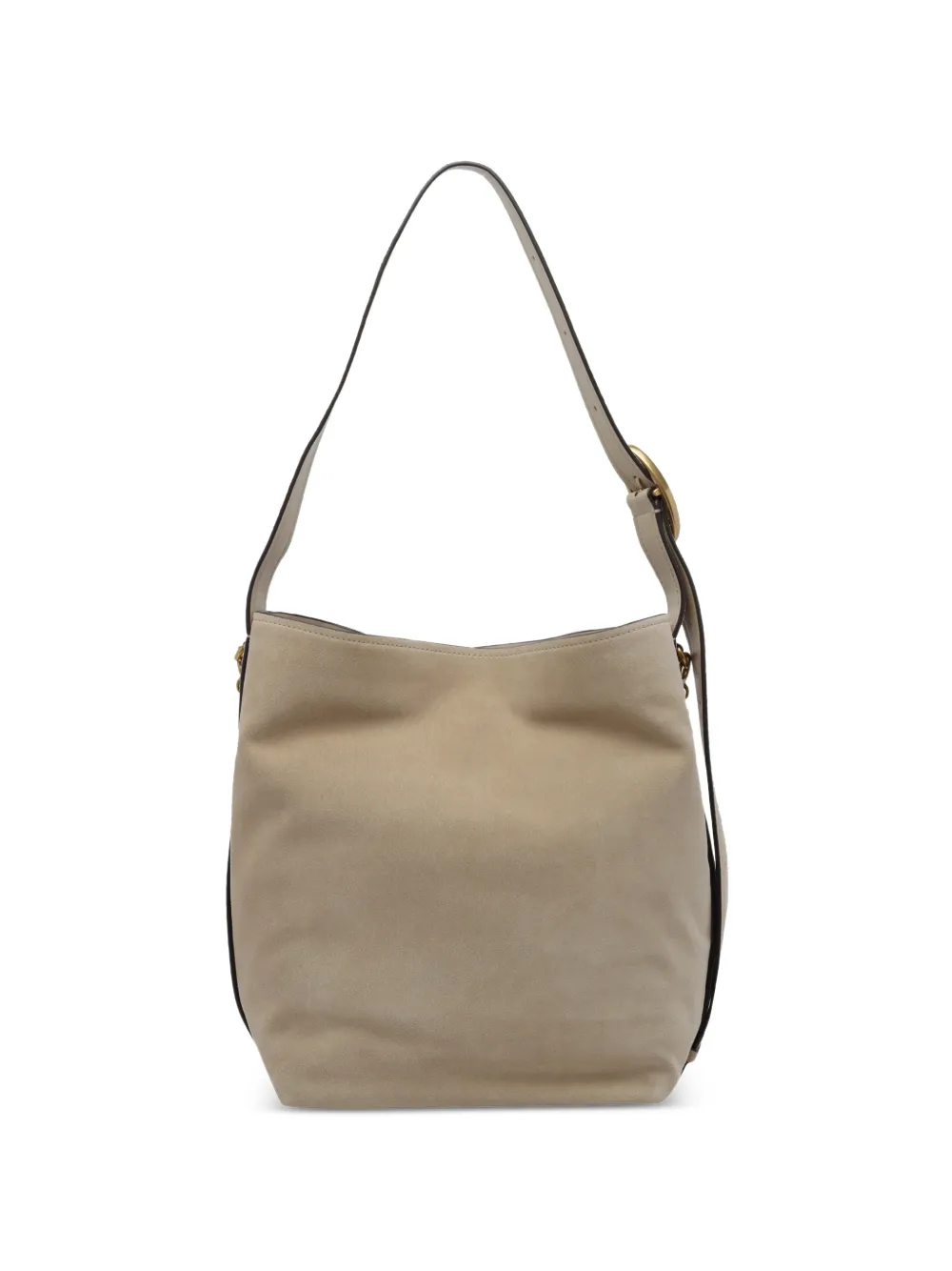 Michael Kors Nolita suede shoulder bag Beige