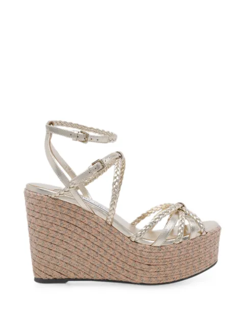 Nyra braided-strap sandals