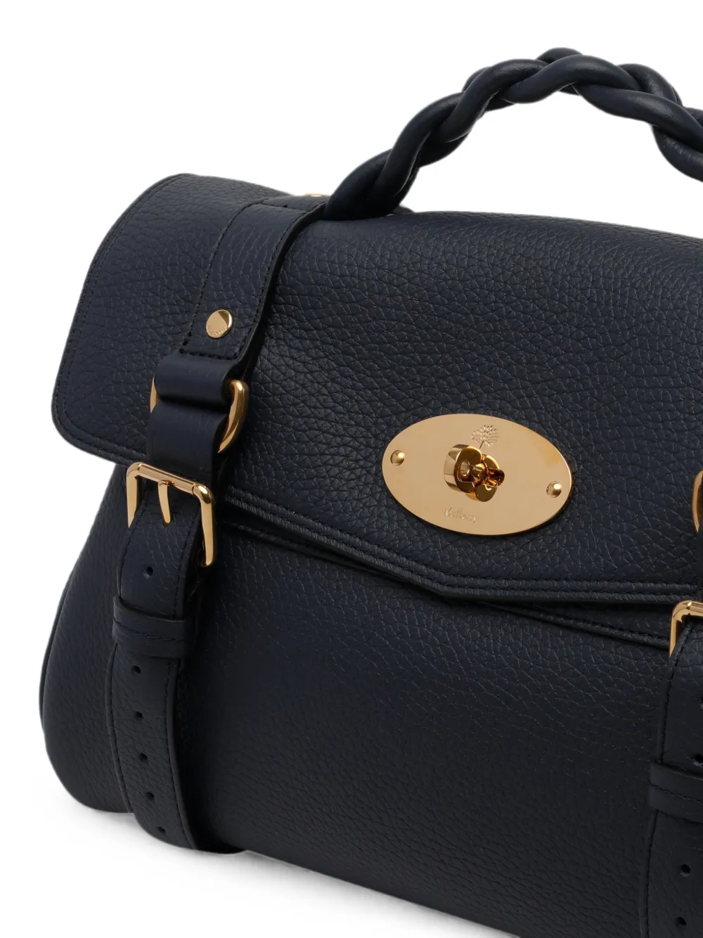 Mulberry Alexa crossbodytas met bewerkte afwerking Blauw