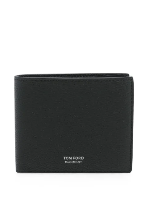 TOM FORD T Line grained leather wallet