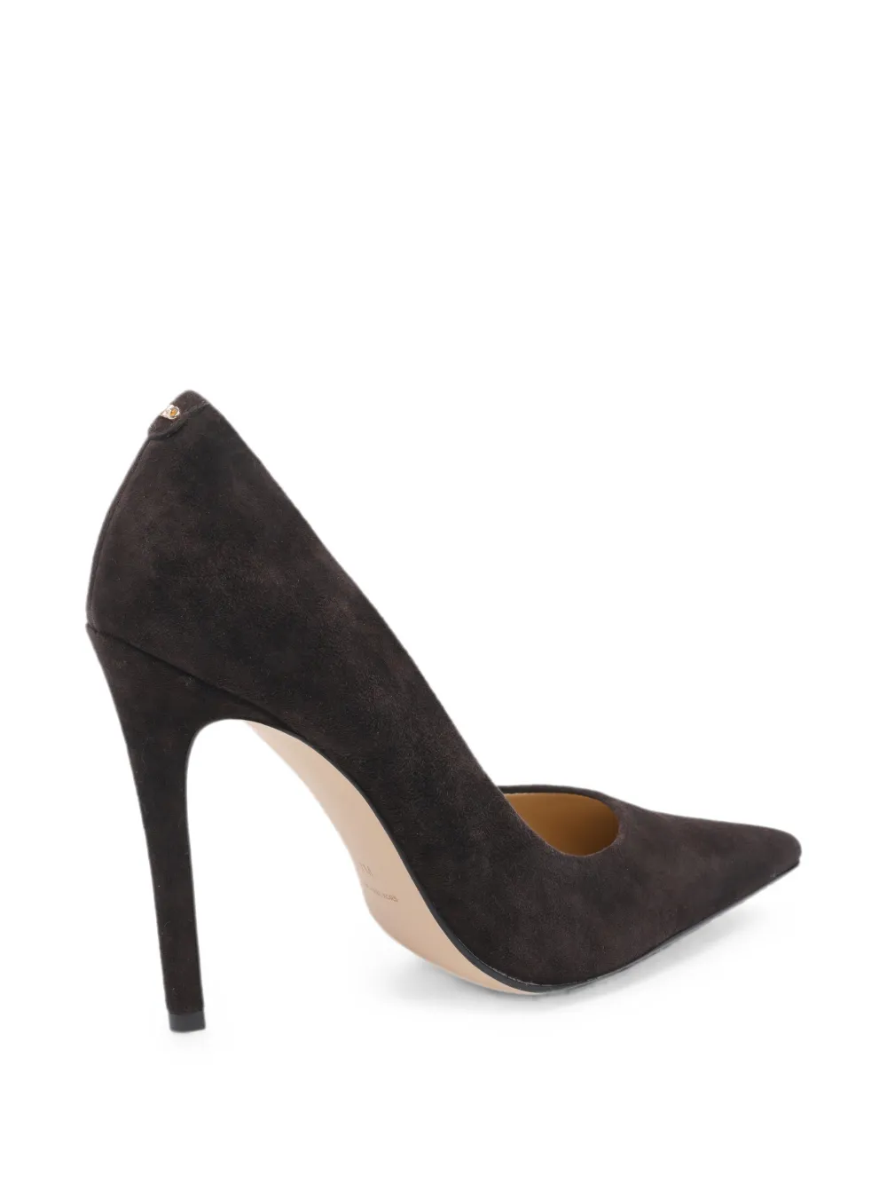 Michael Kors Elyse suede pumps Bruin